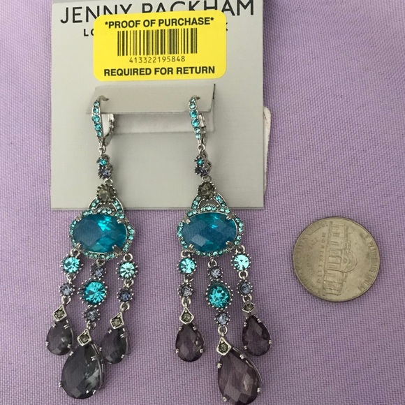 Jenny Packha Jewelry - NWT Jenny Packham Precious Stones Earrings
